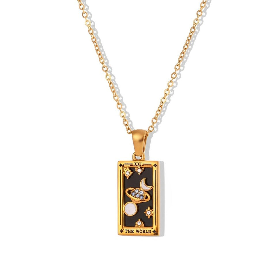 Colares Coleção Tarot | Banhado a Ouro 18K -