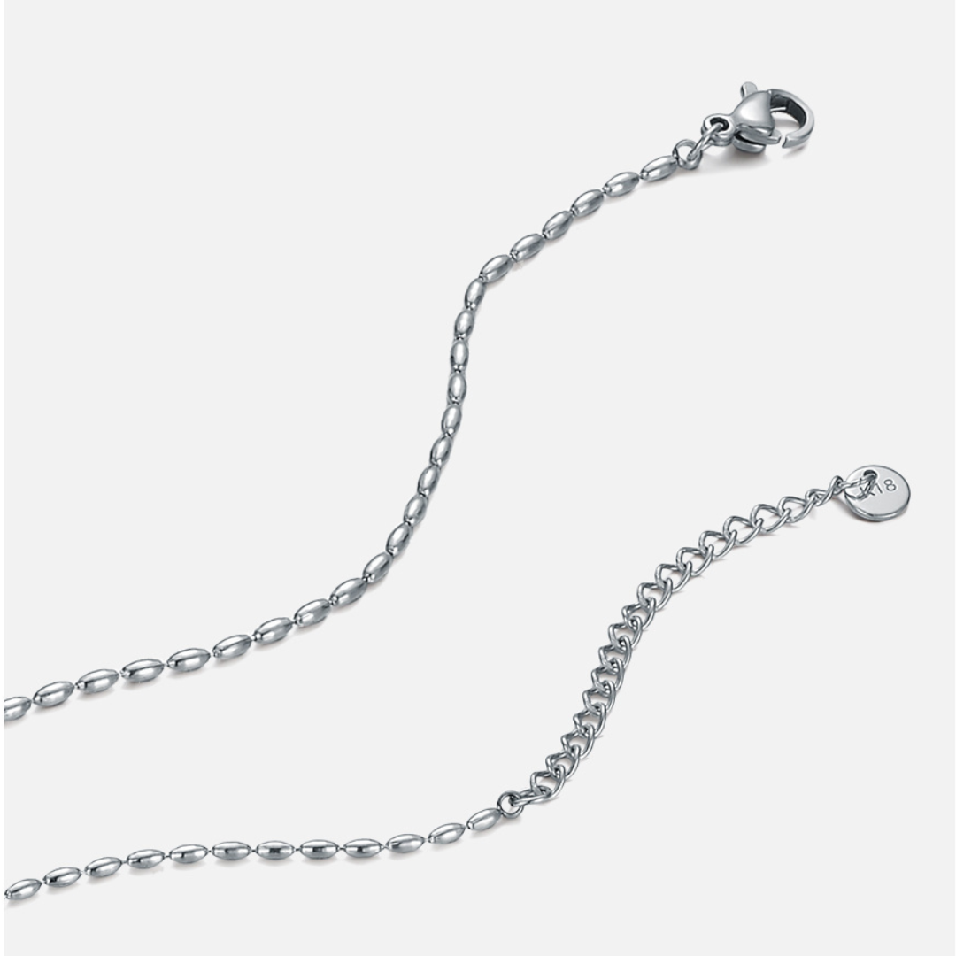 Colar em prata 925 com pingente de abacate banhado em ouro 18k - LUMINOZ