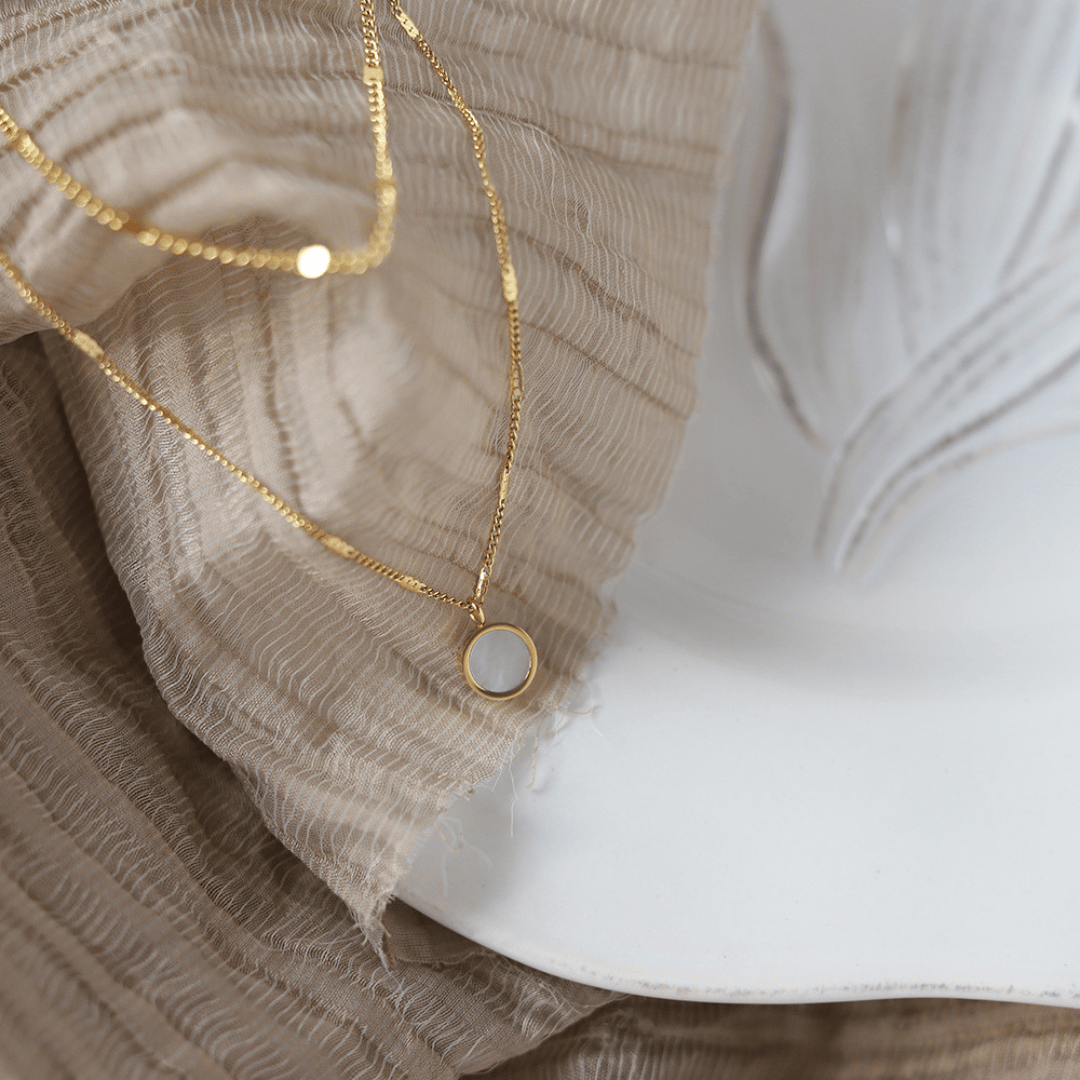 Mix Day to Day Colar Duplo | Prata 925 Banhada a Ouro 18k