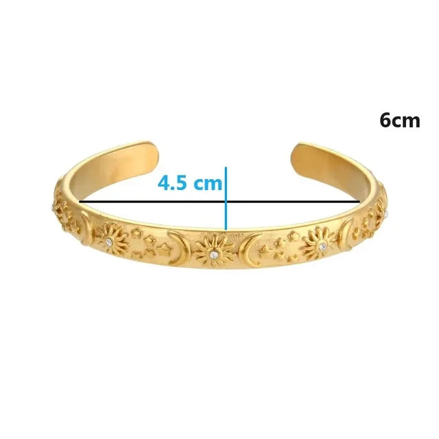 Pulseiras Celestial Harmonia | Banahdo em Ouro 18k
