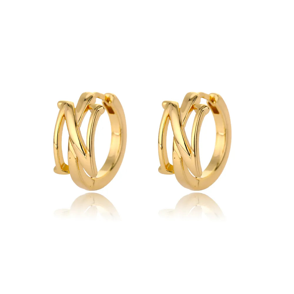 Par de Brincos Iniciais | Banhados em Ouro 18k