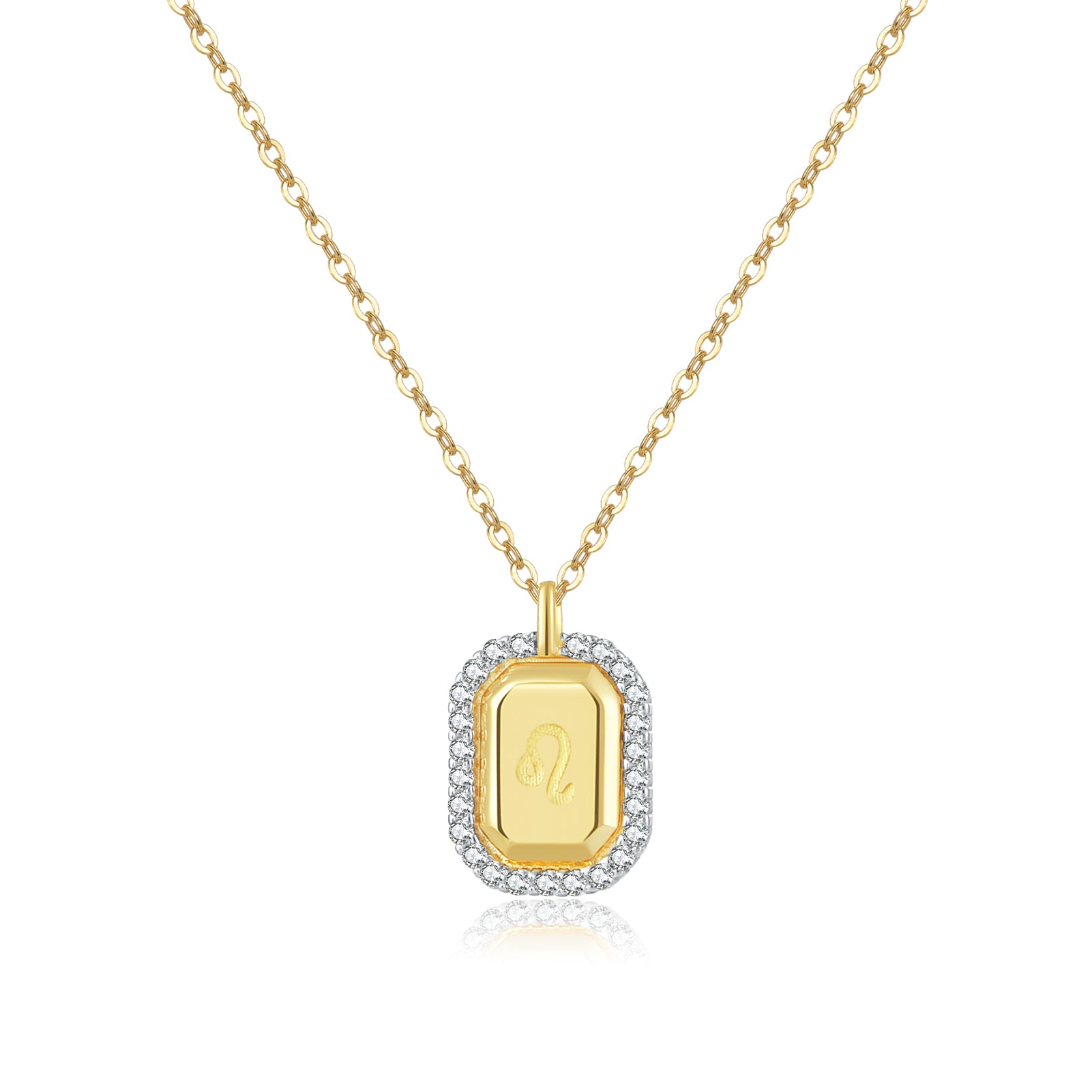 Colares Zodiac - Prata 925 e Banhado em Ouro 18k