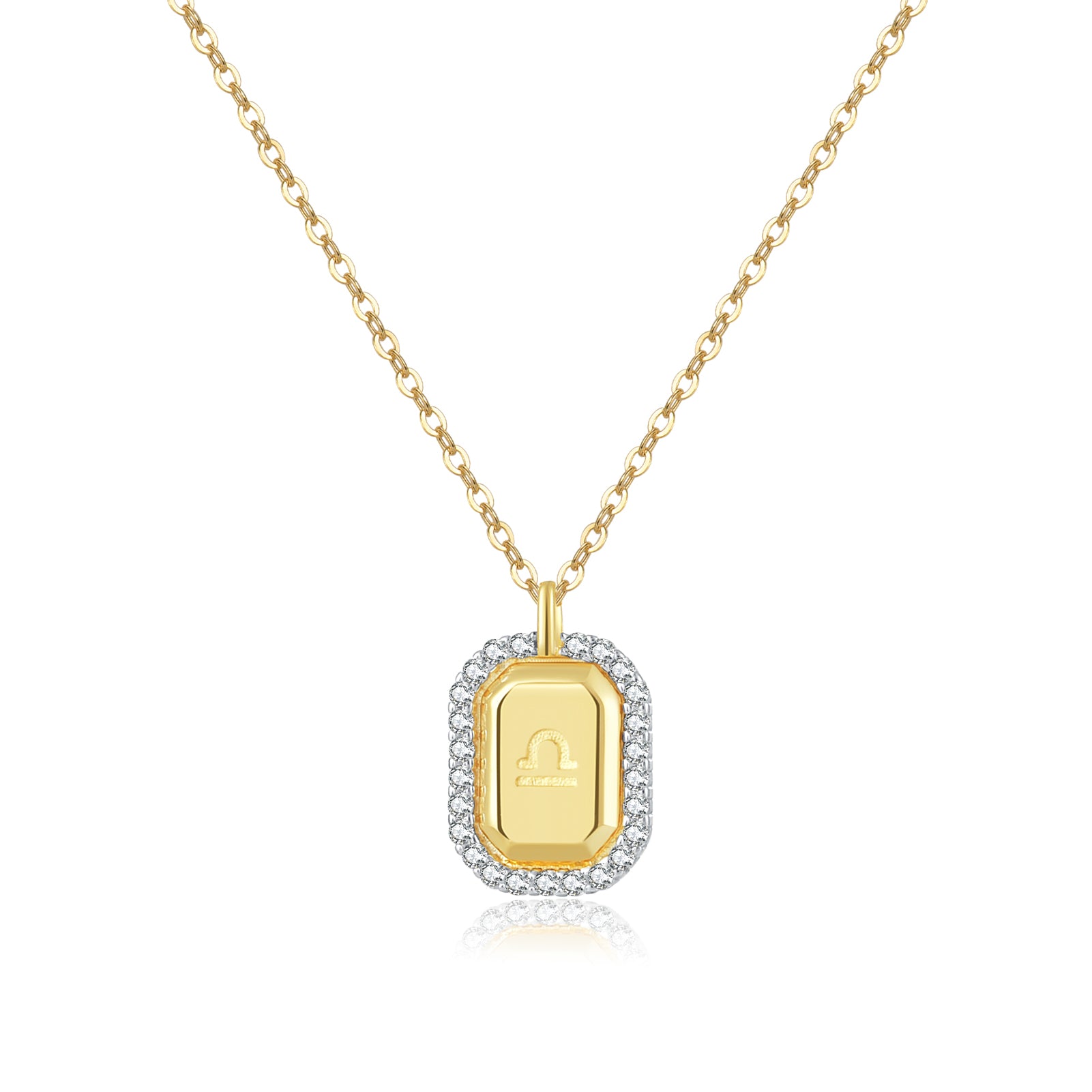 Colares Zodiac - Prata 925 e Banhado em Ouro 18k