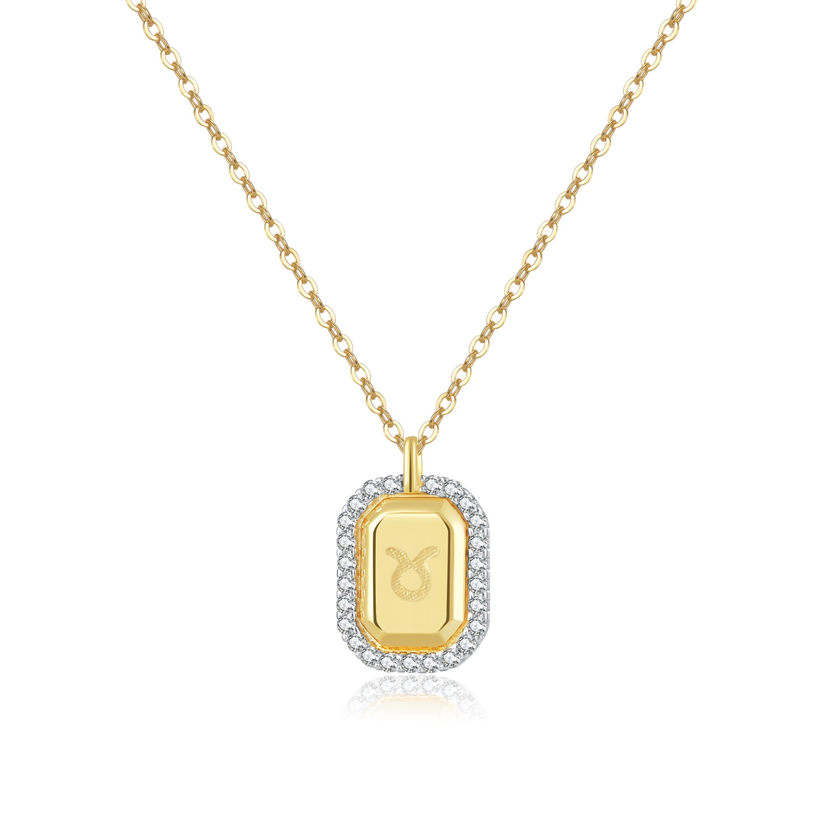 Colares Zodiac - Prata 925 e Banhado em Ouro 18k