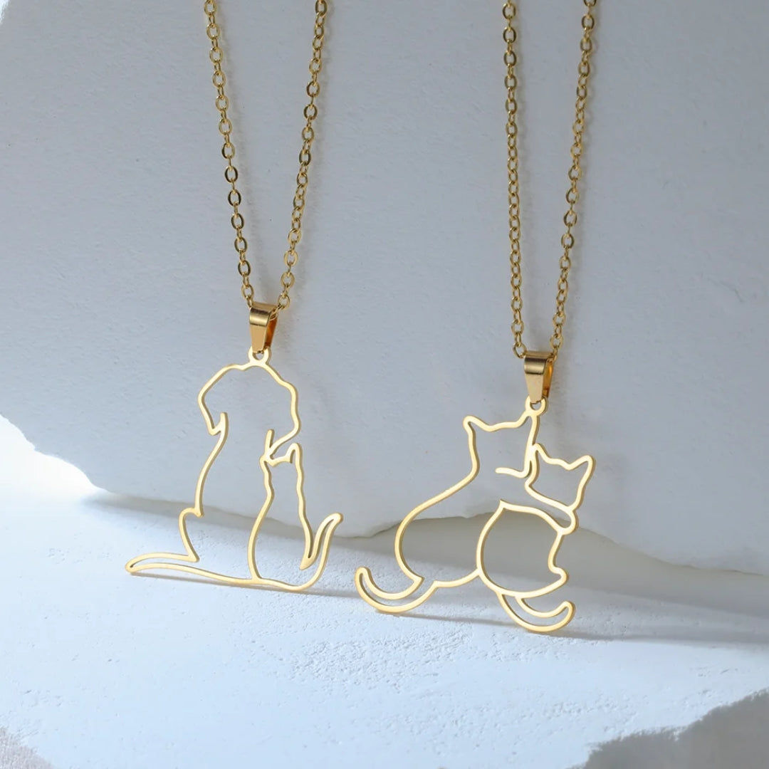 Fieis Amigos | Colar + Pingente