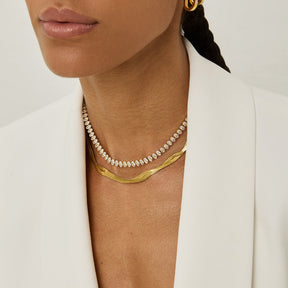 Colar Riviera | Banhado em Ouro 18k