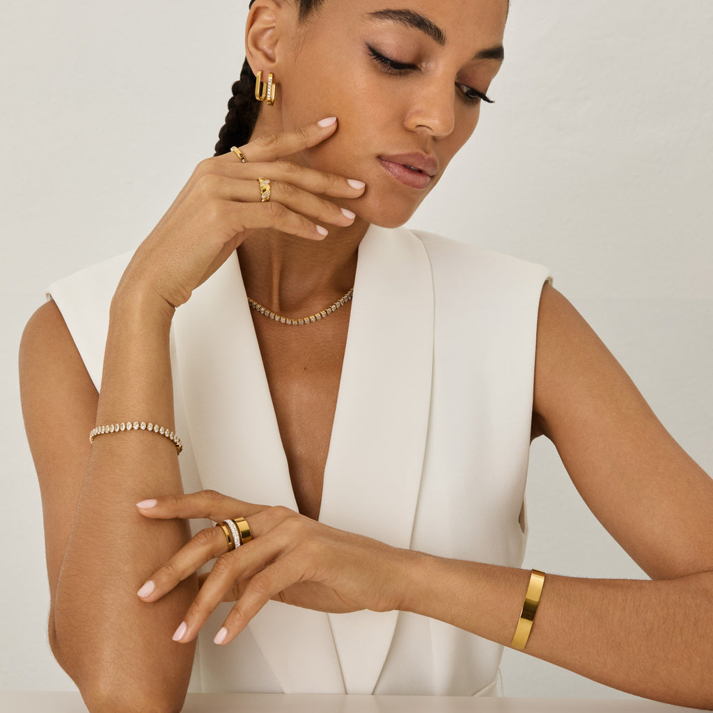 Colar Riviera | Banhado em Ouro 18k