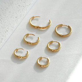 Brinco Trio de Argolas | Banhado em Ouro 18K