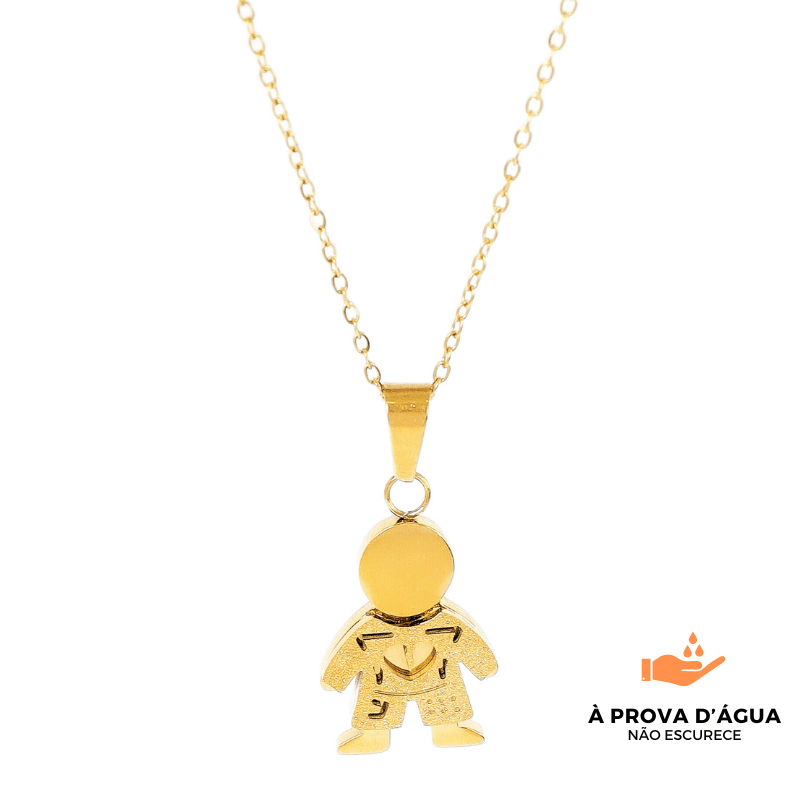 Colar com Pingente de Filho