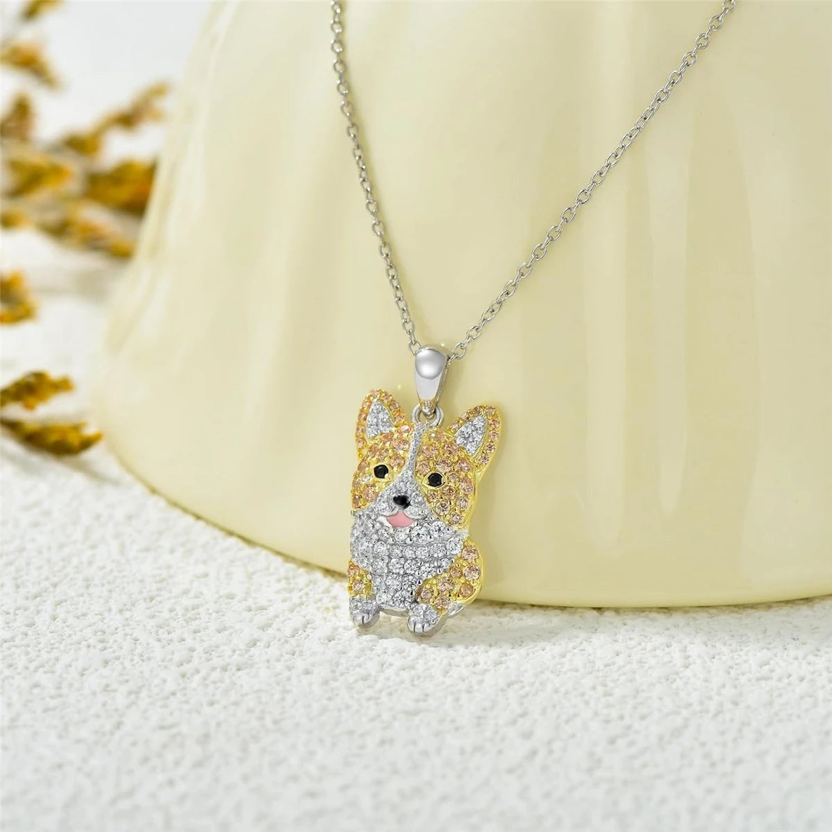 Colar Cute Corgi | Mini Coleção
