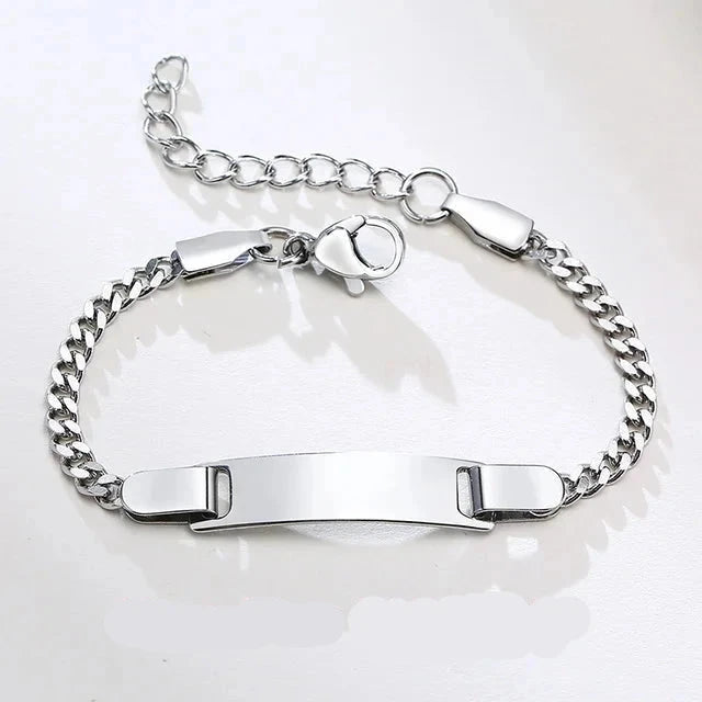 Pulseira Luminoz Baby | Personalizada para Bebês | Banho em ouro 14K
