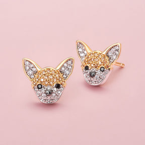 Brincos Chihuahua - Em Prata 925