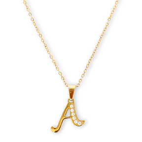 Colar com Inicial Personalizada | Banhado em Ouro 18k