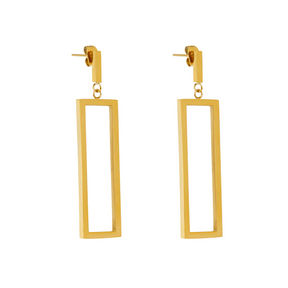 Brincos Paola - Banhados em Ouro 18k