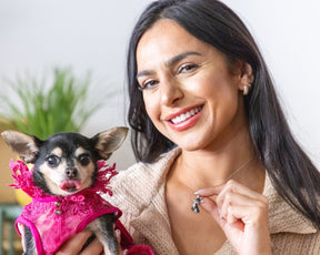Colar + Pingente Pinscher | Em Prata 925