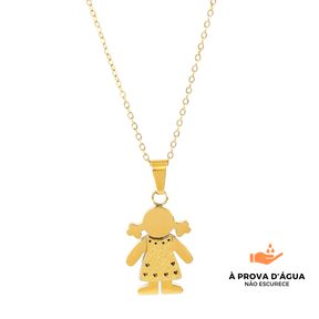 Colar com Pingente de Filho