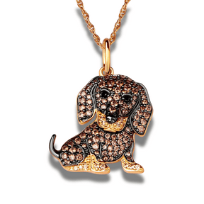 Colar + Pingente Pets | Banhado em Ouro 18K (Escolha Sua Raça)