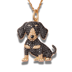 Colar + Pingente Pets | Banhado em Ouro 18K (Escolha Sua Raça)