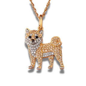 Colar + Pingente Pets | Banhado em Ouro 18K (Escolha Sua Raça)