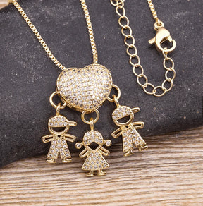 Colar Eterno Amor de Mãe - Banhado em Ouro 18K