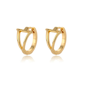 Par de Brincos Iniciais | Banhados em Ouro 18k