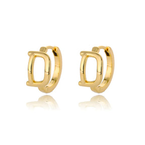 Par de Brincos Iniciais | Banhados em Ouro 18k