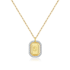Colares Zodiac - Prata 925 e Banhado em Ouro 18k