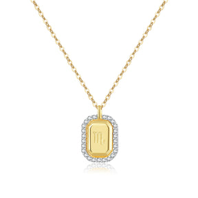 Colares Zodiac - Prata 925 e Banhado em Ouro 18k