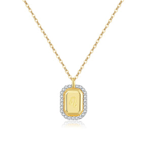 Colares Zodiac - Prata 925 e Banhado em Ouro 18k